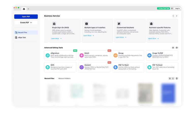 Begin with LynxPDF