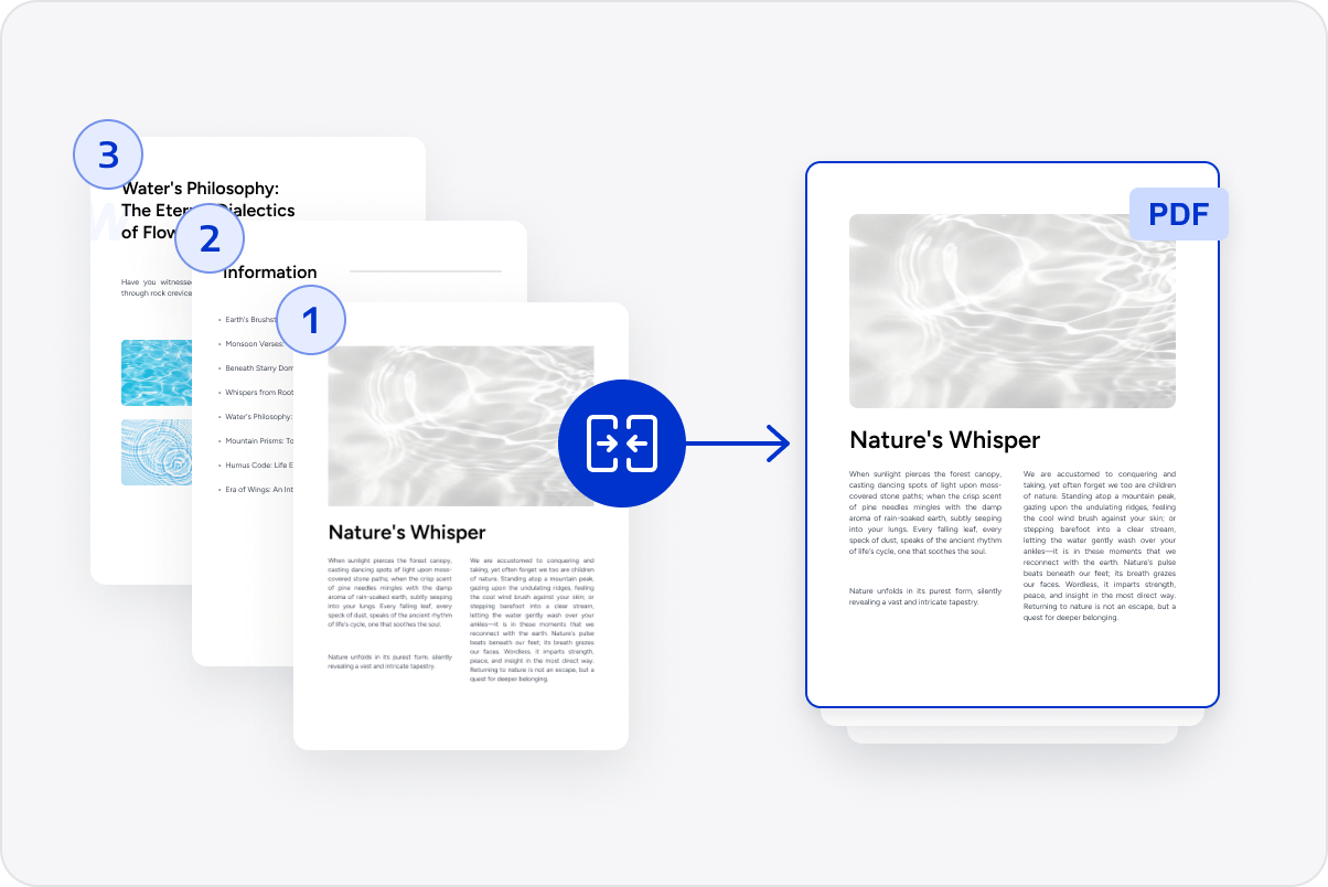 Manage PDF Documents 