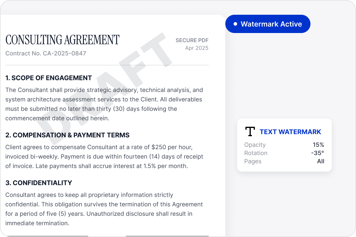 Show Document Status