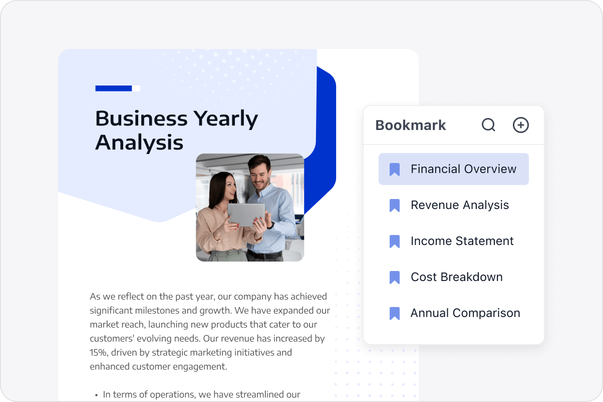 Enterprise Smart Bookmarks