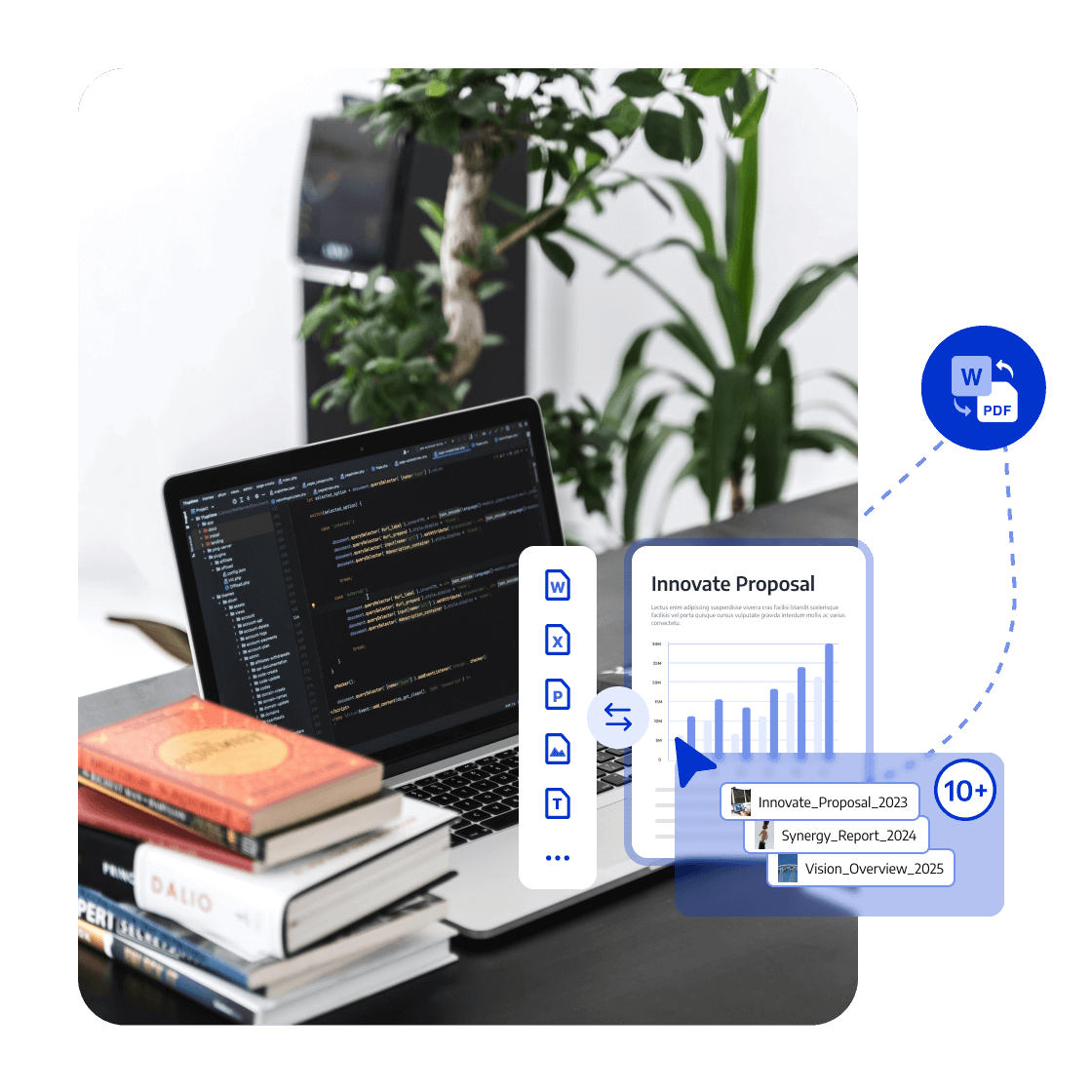 <span>Convert</span> to and from PDFs Freely