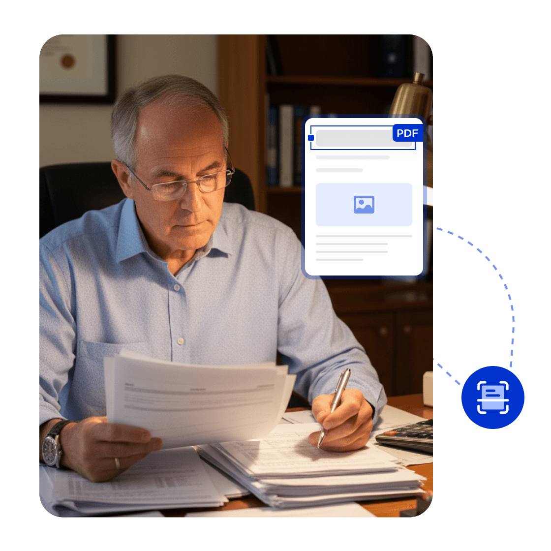 <span style="color:#0033CC">OCR și conversie</span>: procesarea înregistrărilor financiare