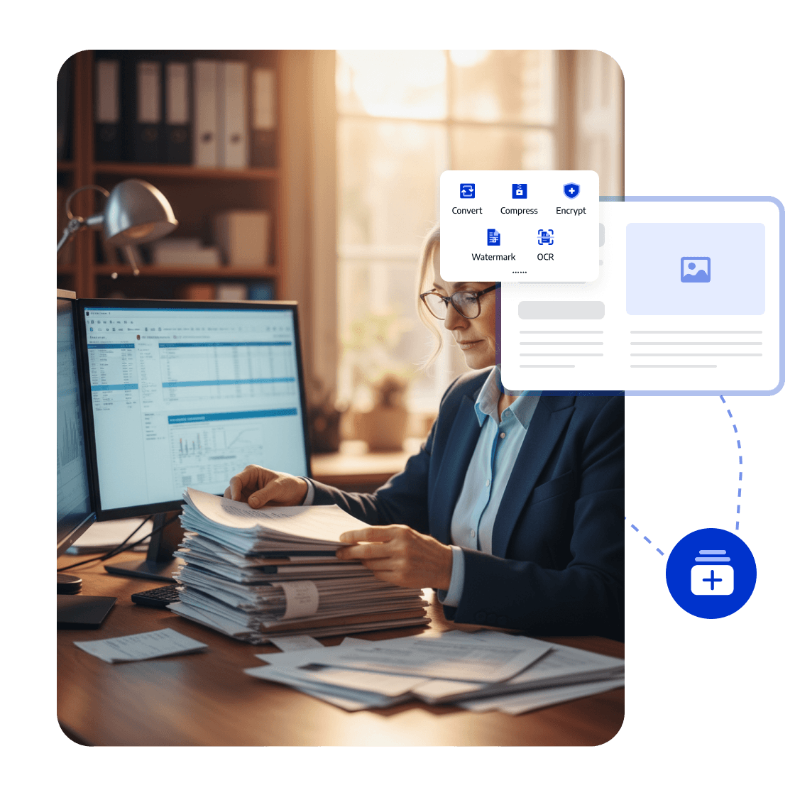 <span style="color:#0033CC">Conversie în lot</span>: Procesarea atașamentelor financiare